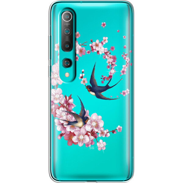

Силиконовый чехол BoxFace Xiaomi Mi 10 Swallows and Bloom (39436-rs4)
