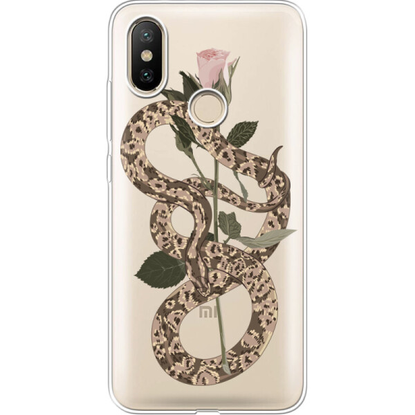 

Силиконовый чехол BoxFace Xiaomi Mi 6X / A2 Glamor Snake (33500-cc67)