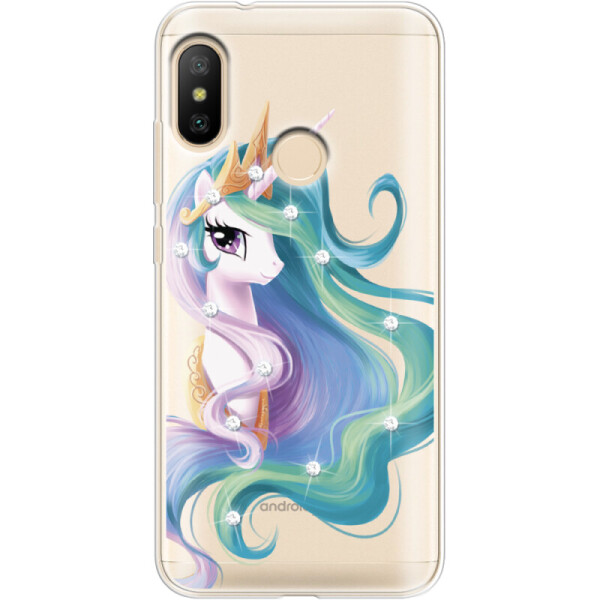 

Силиконовый чехол BoxFace Xiaomi Mi A2 Lite Unicorn Queen (34892-rs3)