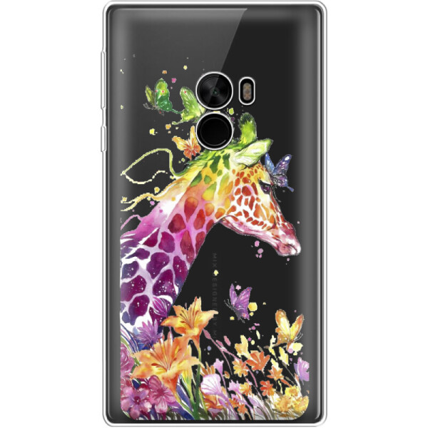 

Силиконовый чехол BoxFace Xiaomi Mi Mix Colorful Giraffe (27295-cc14)