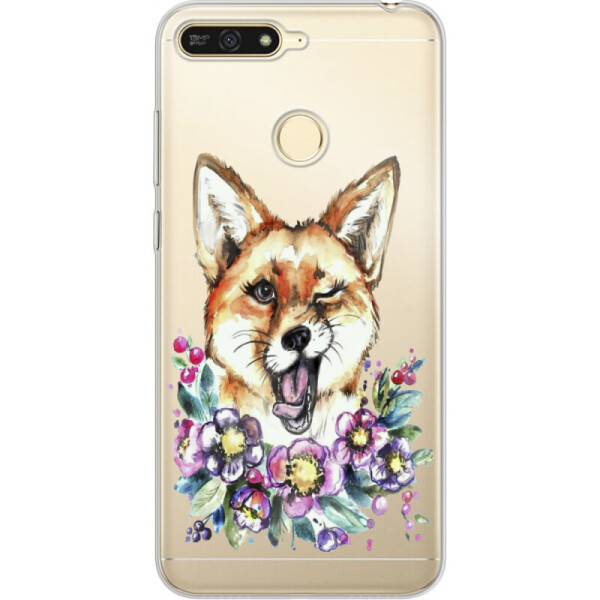 

Силиконовый чехол BoxFace Huawei Y6 Prime 2018 / Honor 7A Pro Winking Fox (33830-cc13)
