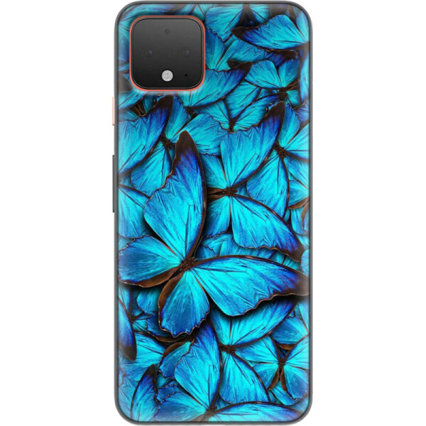

Силиконовый чехол BoxFace Google Pixel 4 лазурные бабочки (38487-up1550)