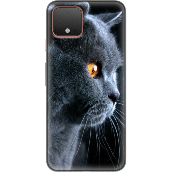 

Силиконовый чехол BoxFace Google Pixel 4 English cat (38487-up1346)