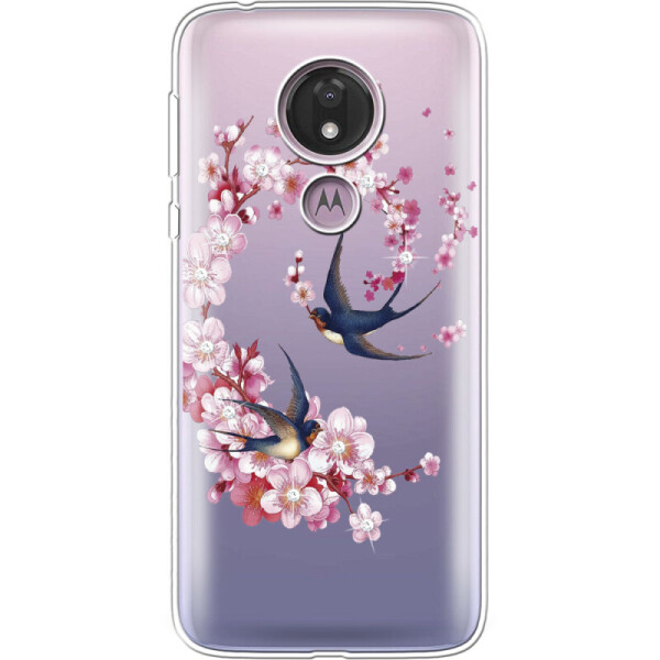

Силиконовый чехол BoxFace Motorola Moto G7 Power XT1955 Swallows and Bloom (37198-rs4)