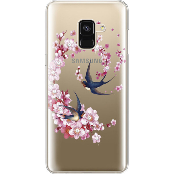 

Силиконовый чехол BoxFace Samsung A530 Galaxy A8 (2018) Swallows and Bloom (32657-rs4)