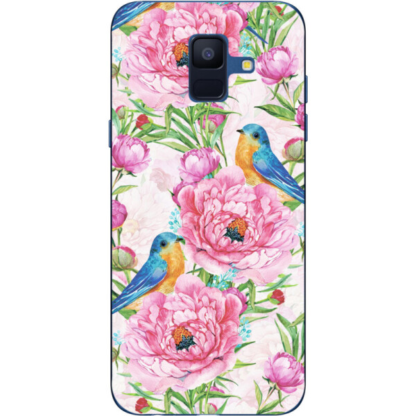 

Силиконовый чехол BoxFace Samsung A600 Galaxy A6 2018 Birds and Flowers (33376-up2376)