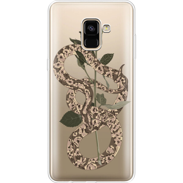 

Силиконовый чехол BoxFace Samsung A730 Galaxy A8 Plus (2018) Glamor Snake (32658-cc67)