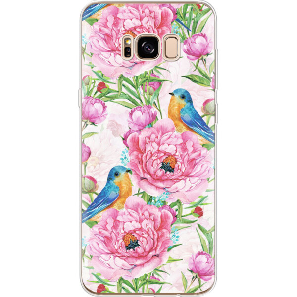 

Силиконовый чехол BoxFace Samsung G955 Galaxy S8 Plus Birds and flowers (30567-up2376)