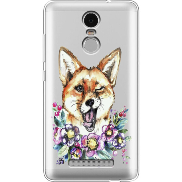 

Силиконовый чехол BoxFace Xiaomi Redmi Note3 Winking Fox (25580-cc13)