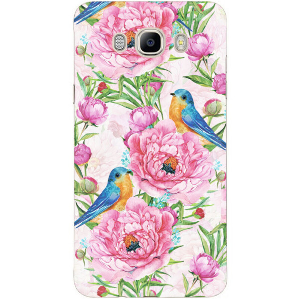 

Силиконовый чехол BoxFace Samsung J710 Galaxy J7 2016 Birds and flowers (25138-up2376)