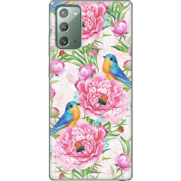 

Силиконовый чехол BoxFace Samsung N980 Galaxy Note 20 Birds and Flowers (40568-up2376)