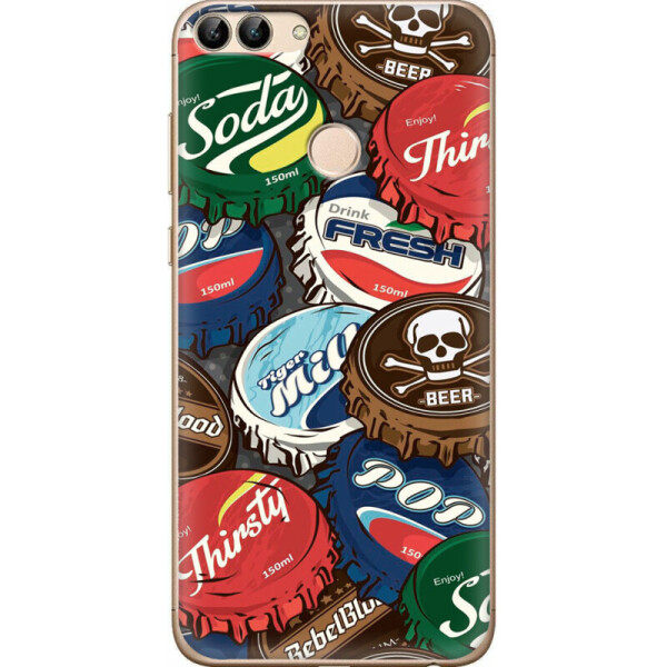 

Силиконовый чехол BoxFace Huawei P Smart Drink Lids (32669-up2261)