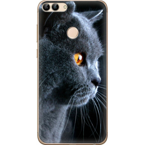

Силиконовый чехол BoxFace Huawei P Smart English cat (32669-up1346)