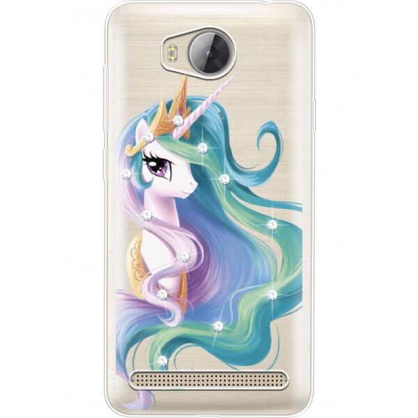 

Силиконовый чехол BoxFace Huawei Ascend Y3 2 Unicorn Queen (28882-rs3)