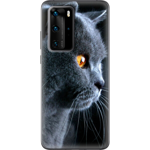 

Силиконовый чехол BoxFace Huawei P40 Pro English cat (39750-up1346)