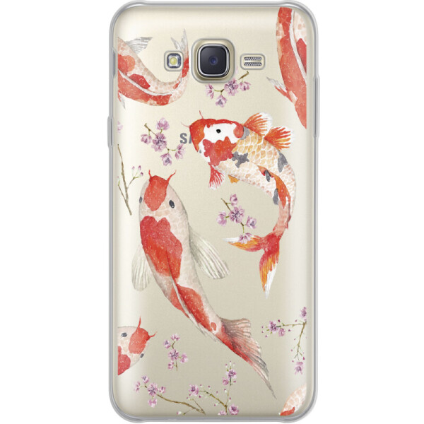 

Силиконовый чехол BoxFace Samsung J701 Galaxy J7 Neo Duos Japanese Koi Fish (32007-cc3)