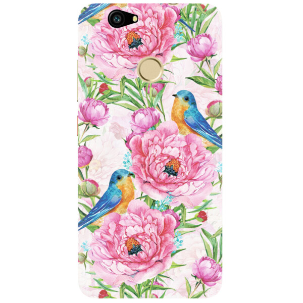 

Силиконовый чехол BoxFace Huawei Nova Birds and flowers (27030-up2376)