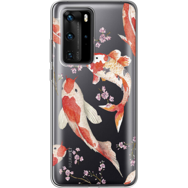 

Силиконовый чехол BoxFace Huawei P40 Pro Japanese Koi Fish (39750-cc3)