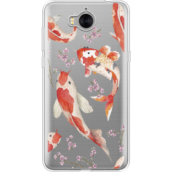 

Силиконовый чехол BoxFace Huawei Y5 2017 Japanese Koi Fish (30871-cc3)