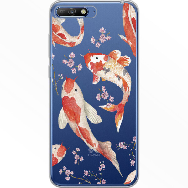 

Силиконовый чехол BoxFace Huawei Y6 2018 Japanese Koi Fish (33371-cc3)