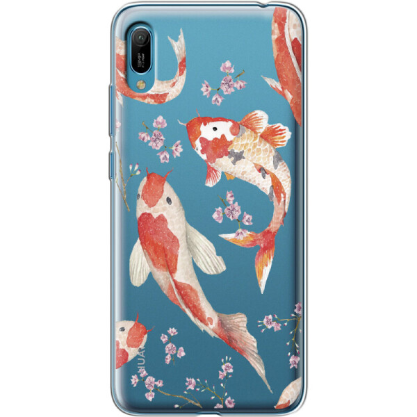 

Силиконовый чехол BoxFace Huawei Y6 2019 Japanese Koi Fish (36451-cc3)