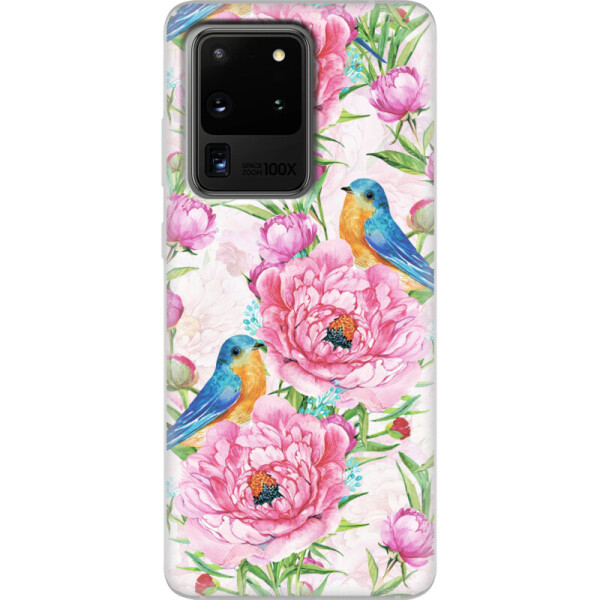 

Силиконовый чехол BoxFace Samsung G988 Galaxy S20 Ultra Birds and Flowers (38878-up2376)