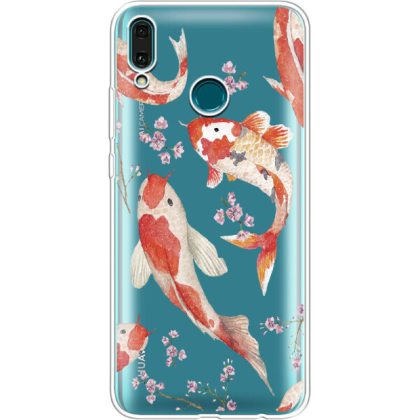 

Силиконовый чехол BoxFace Huawei Y9 2019 Japanese Koi Fish (37046-cc3)