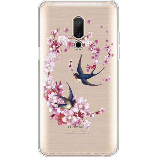 

Силиконовый чехол BoxFace Meizu 15 Plus Swallows and Bloom (33383-rs4)