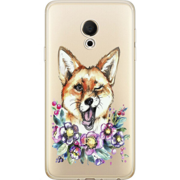 

Силиконовый чехол BoxFace Meizu M15 (15 Lite) Winking Fox (33384-cc13)
