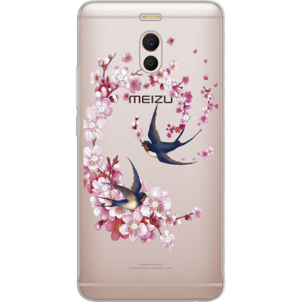 

Силиконовый чехол BoxFace Meizu M6 Note Swallows and Bloom (32011-rs4)