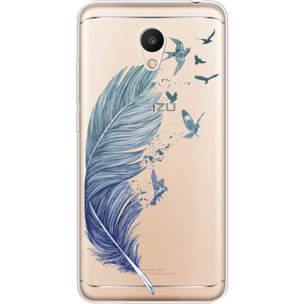 

Силиконовый чехол BoxFace Meizu M6 Feather (32141-cc38)
