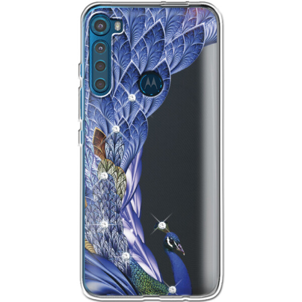 

Силиконовый чехол BoxFace Motorola One Fusion Plus Peafowl (40947-rs7)