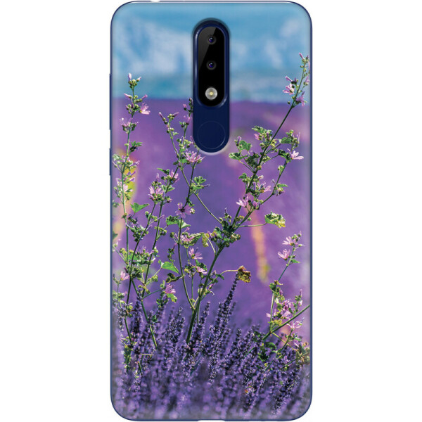 

Силиконовый чехол BoxFace Nokia 5.1 Plus Lavender Field (36117-up2246)