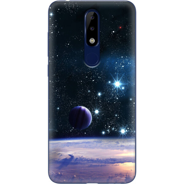

Силиконовый чехол BoxFace Nokia 5.1 Plus Space Landscape (36117-up425)