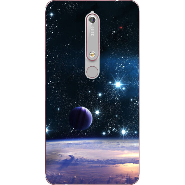 

Силиконовый чехол BoxFace Nokia 6 (2018) Space Landscape (33499-up425)