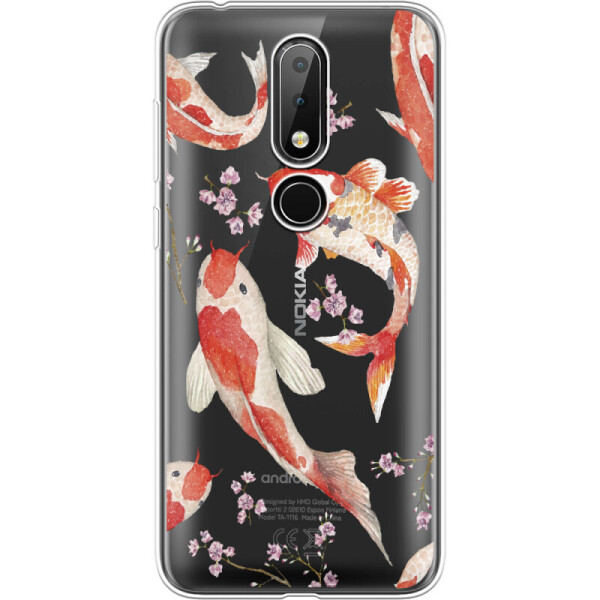 

Силиконовый чехол BoxFace Nokia 6.1 Plus Japanese Koi Fish (36788-cc3)