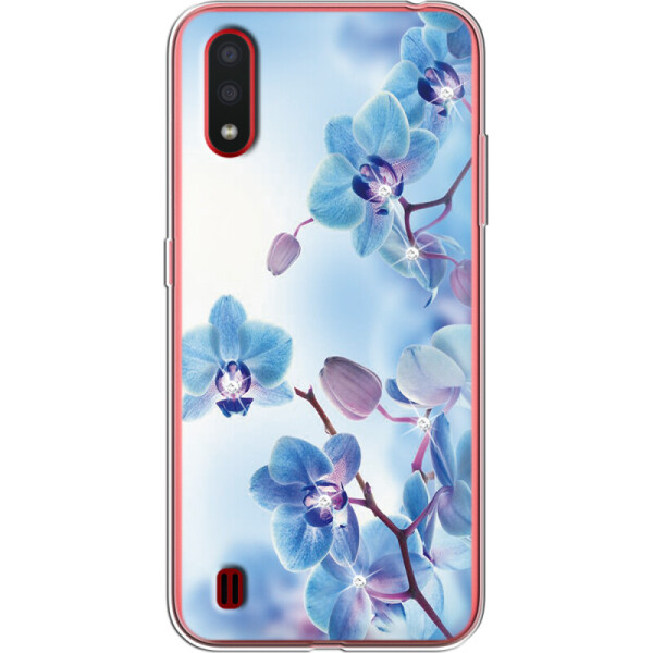 

Силиконовый чехол BoxFace Samsung A015 Galaxy A01 Orchids (38839-rs16)