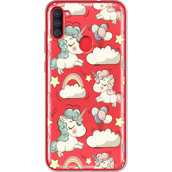 

Силиконовый чехол BoxFace Samsung A115 Galaxy A11 Unicorns (39628-cc2)