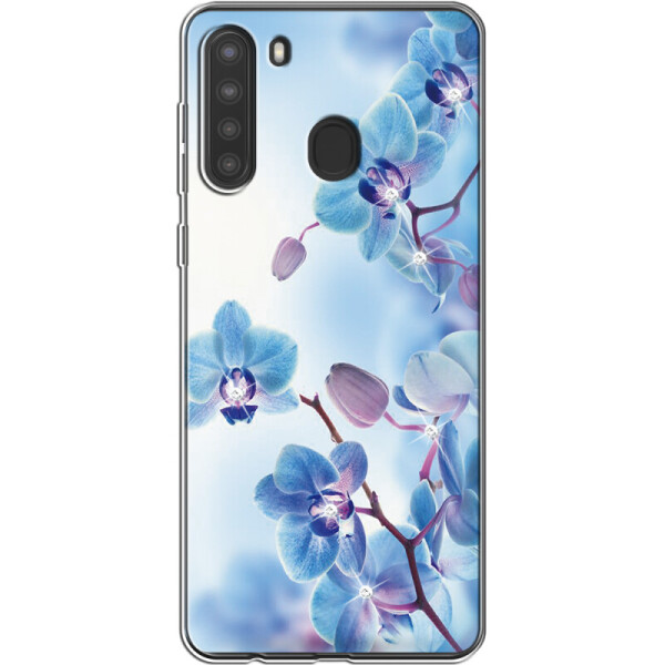 

Силиконовый чехол BoxFace Samsung A215 Galaxy A21 Orchids (39760-rs16)