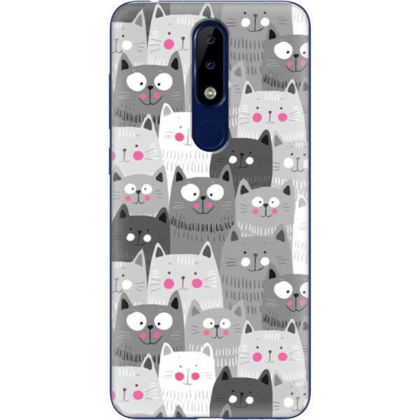 

Силиконовый чехол BoxFace Nokia 5.1 Plus (36117-up1187)