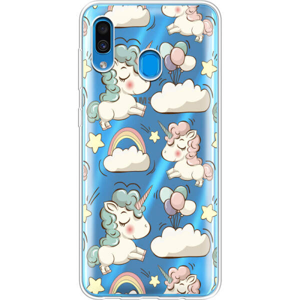 

Силиконовый чехол BoxFace Samsung A305 Galaxy A30 Unicorns (36416-cc2)