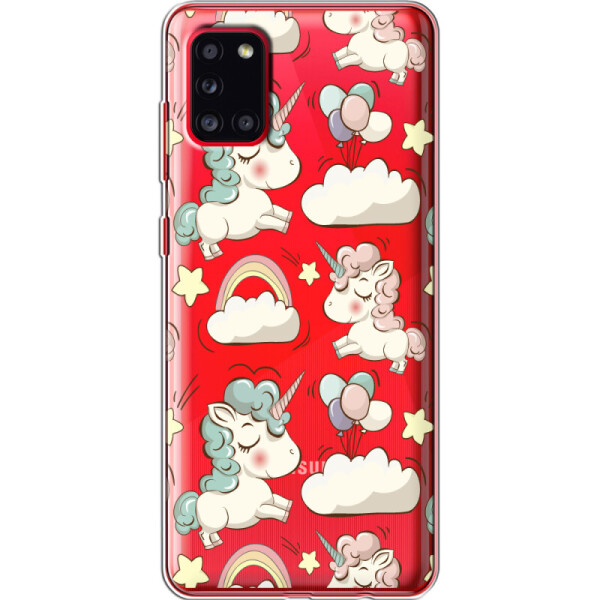 

Силиконовый чехол BoxFace Samsung A315 Galaxy A31 Unicorns (39470-cc2)