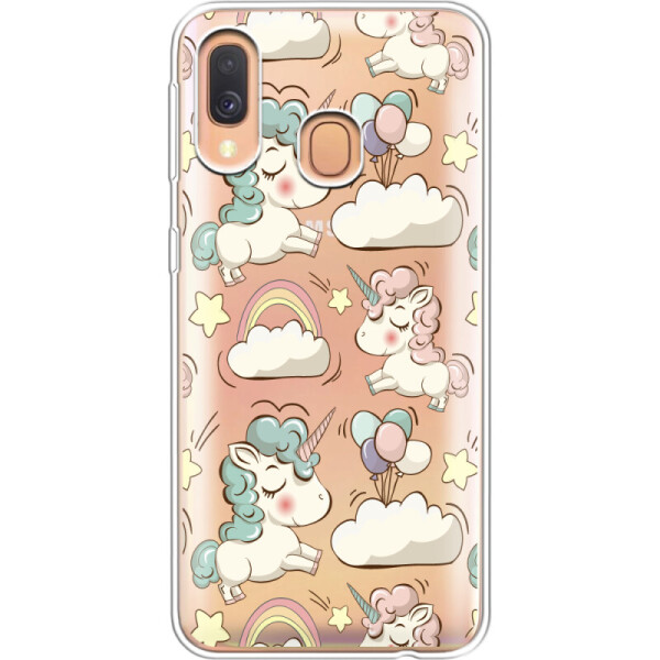 

Силиконовый чехол BoxFace Samsung A405 Galaxy A40 Unicorns (36707-cc2)