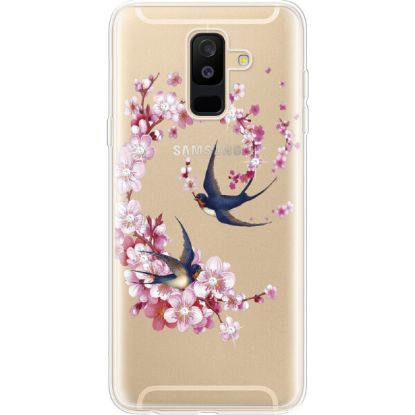 

Силиконовый чехол BoxFace Samsung A605 Galaxy A6 Plus 2018 Swallows and Bloom (33377-rs4)