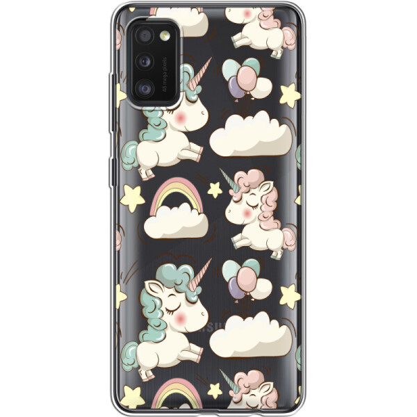 

Силиконовый чехол BoxFace Samsung A415 Galaxy A41 Unicorns (39755-cc2)