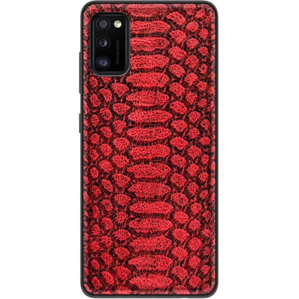 

Кожаный чехол BoxFace Samsung A415 Galaxy A41 Reptile Red (39755-lc12)