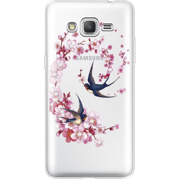 

Силиконовый чехол BoxFace Samsung G530H Galaxy Grand Prime Swallows and Bloom (24486-rs4)