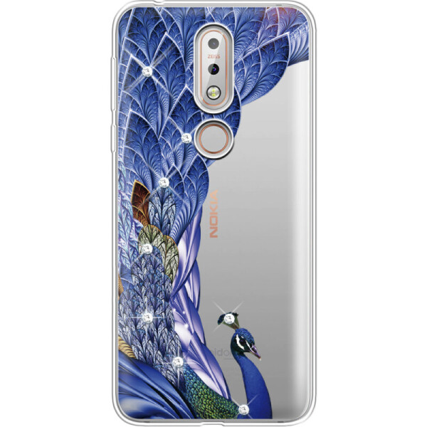 

Силиконовый чехол BoxFace Nokia 7.1 Peafowl (36118-rs7)