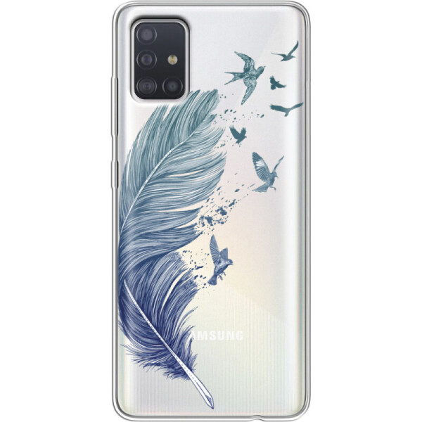 

Силиконовый чехол BoxFace Samsung A515 Galaxy A51 Feather (38808-cc38)