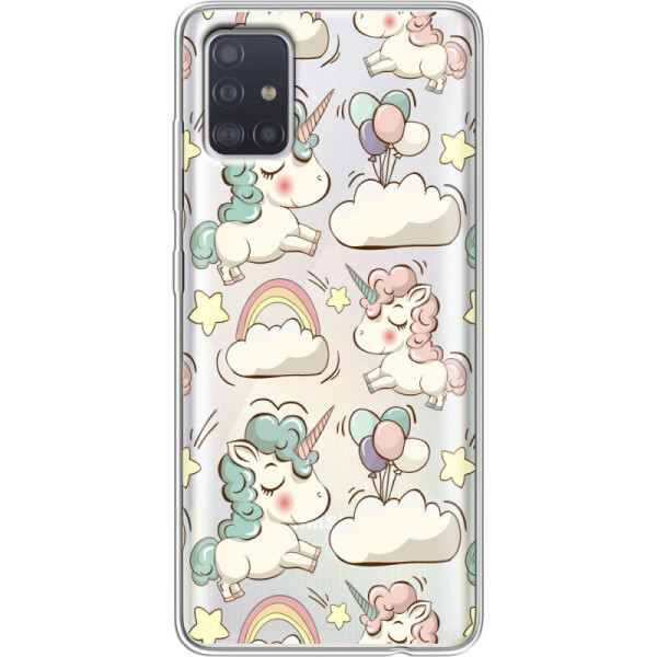 

Силиконовый чехол BoxFace Samsung A515 Galaxy A51 Unicorns (38808-cc2)